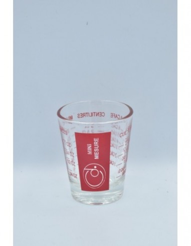 Mini verre doseur de 5 à 35ml